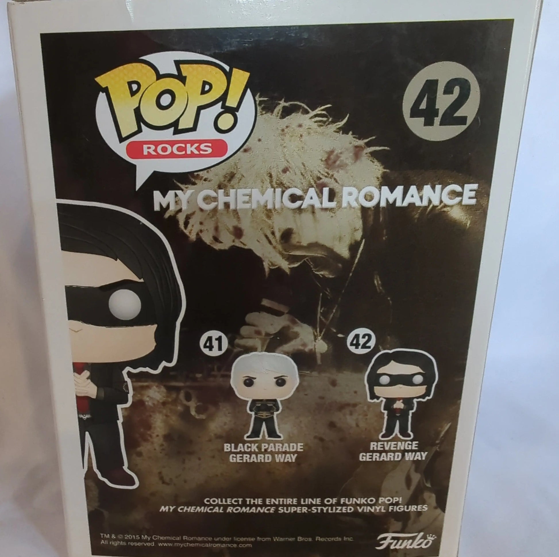 FUNKO Pop Vinyl MCR Revenge Gerard Way 42 - FRENLY BRICKS - Open 7 Days