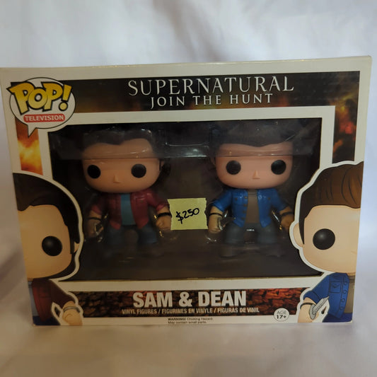 FUNKO Pop Vinyl Sam & Dean 2 Pack - Supernatural - FRENLY BRICKS - Open 7 Days