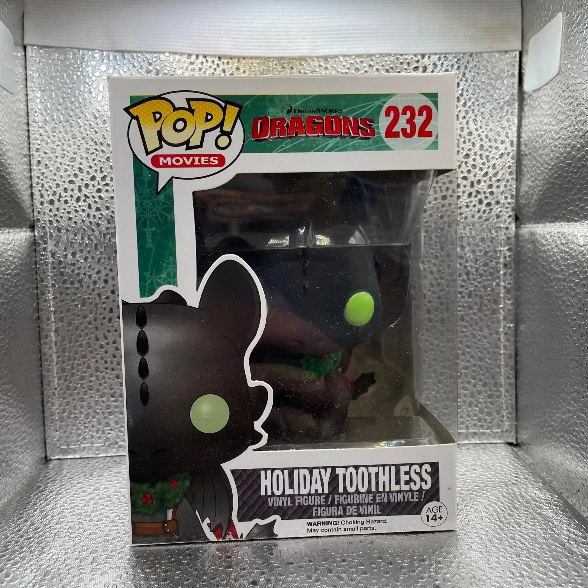 FUNKO POP MOVIES DRAGONS #232 HOLIDAY TOOTHLESS VAULTED VINYL FIGURE FRENLY BRICKS - Open 7 Days