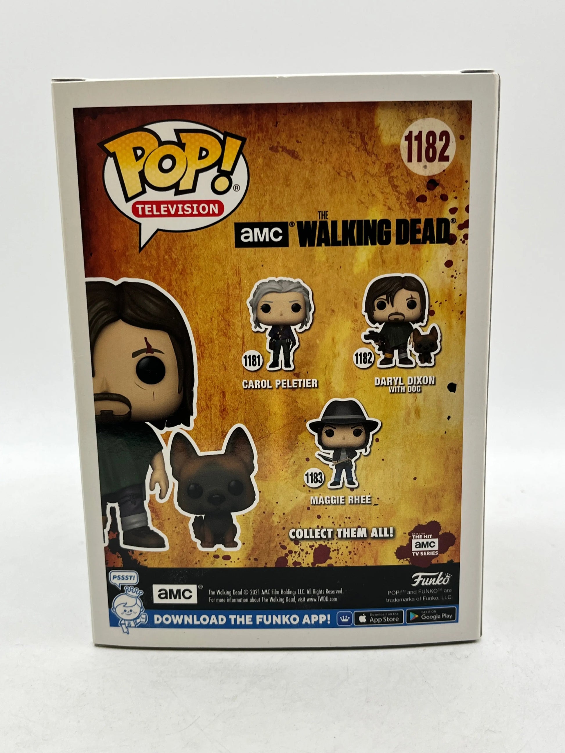 Funko POP! Television Walking Dead - Daryl Dixon With Dog #1183 - Vinyl Collectable FRENLY BRICKS - Open 7 Days
