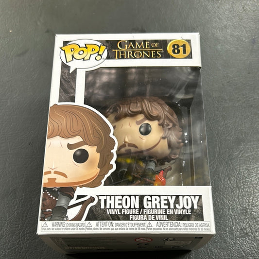 Funko POP! TV: Game Of Thrones-Theon Greyjoy #81 FRENLY BRICKS - Open 7 Days