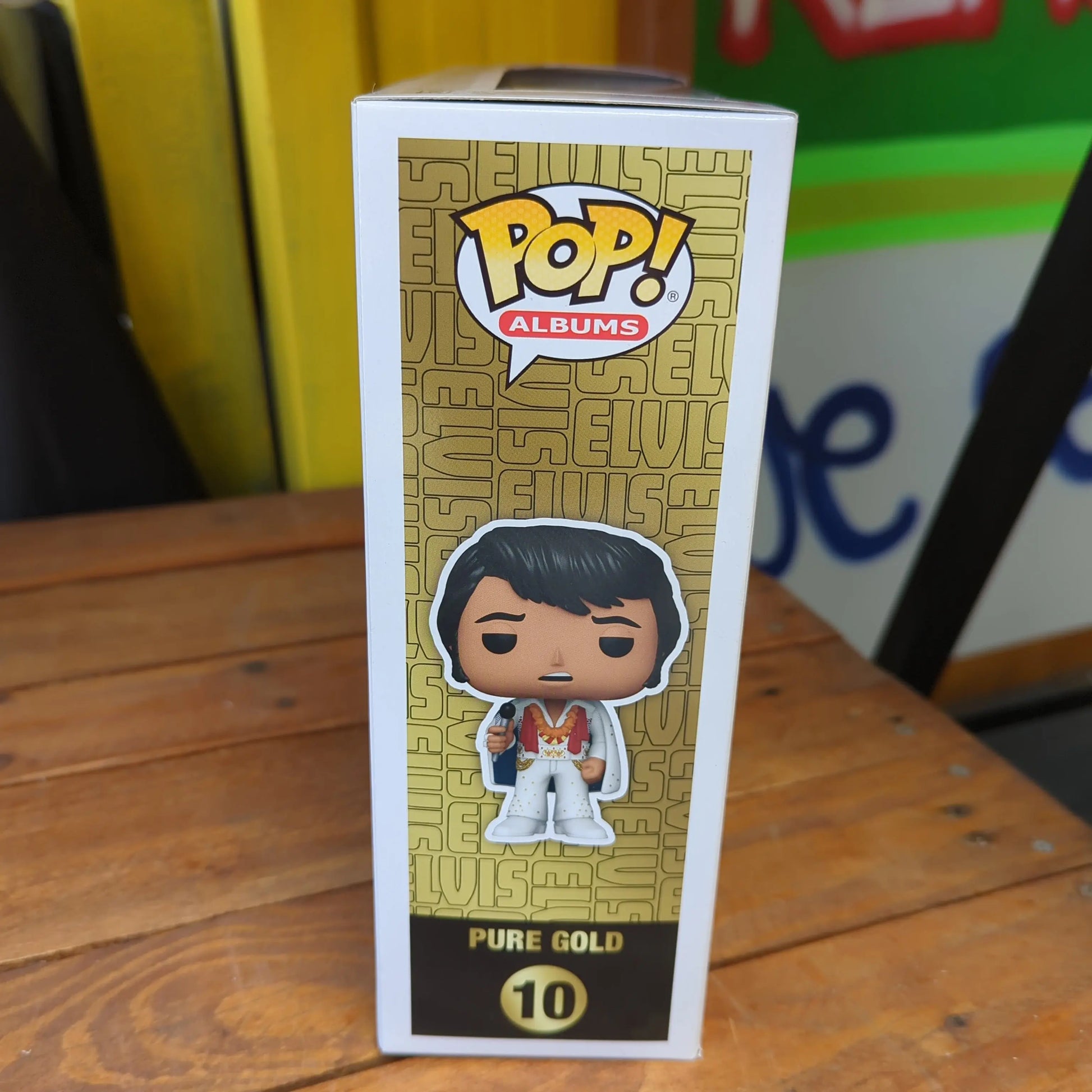 FUNKO POP Vinyl Pure Gold 1 Elvis - Albums - Rocks - FRENLY BRICKS - Open 7 Days