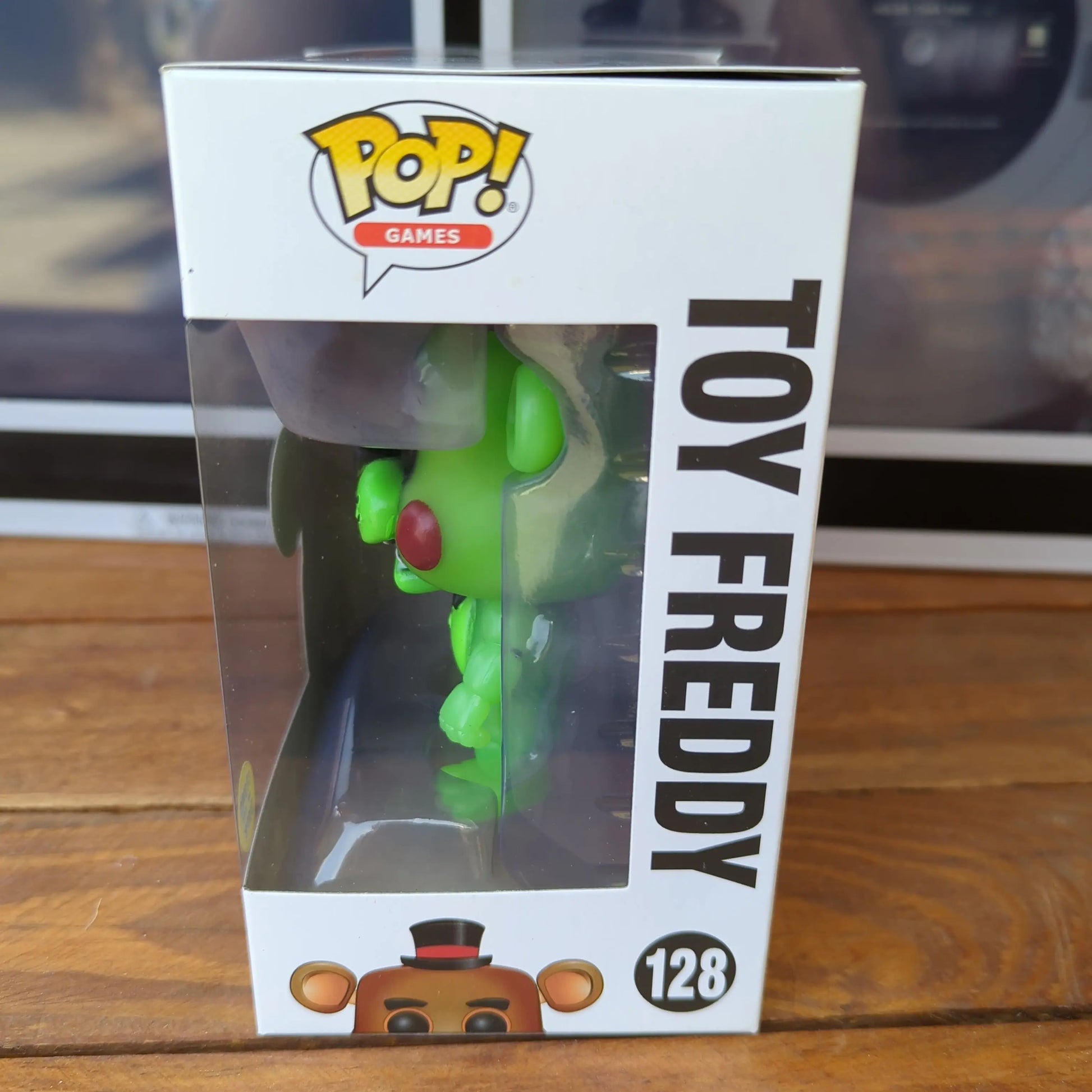 FUNKO POP toy freddy 128 glow - FRENLY BRICKS - Open 7 Days