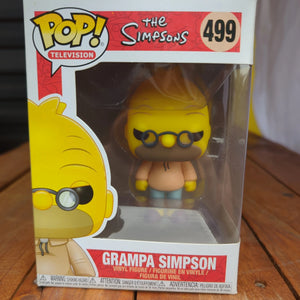 FUNKO POP VINYL GRANDPA SIMPSON - Simpsons 499 - FRENLY BRICKS - Open 7 Days