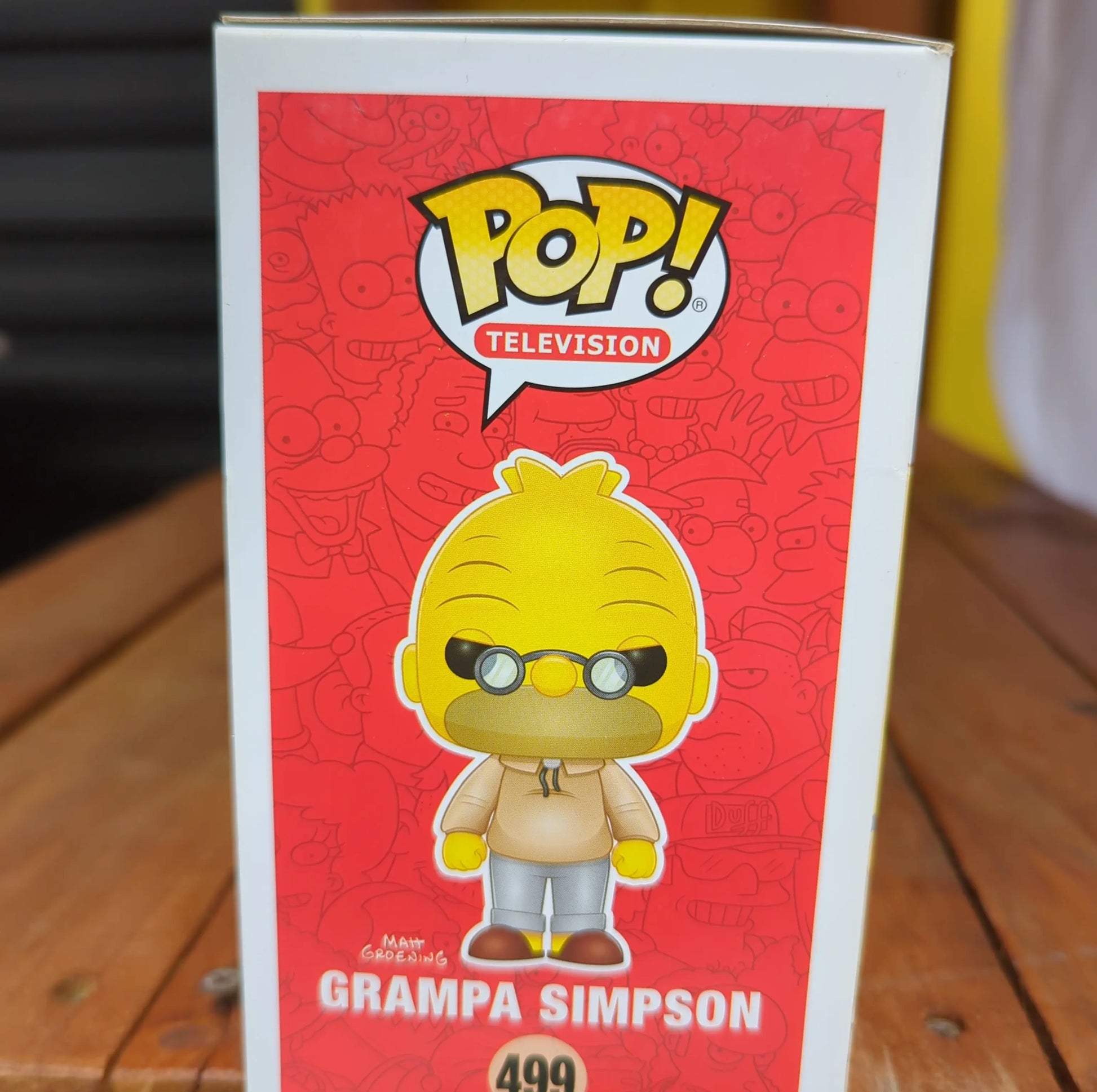 FUNKO POP VINYL GRANDPA SIMPSON - Simpsons 499 - FRENLY BRICKS - Open 7 Days