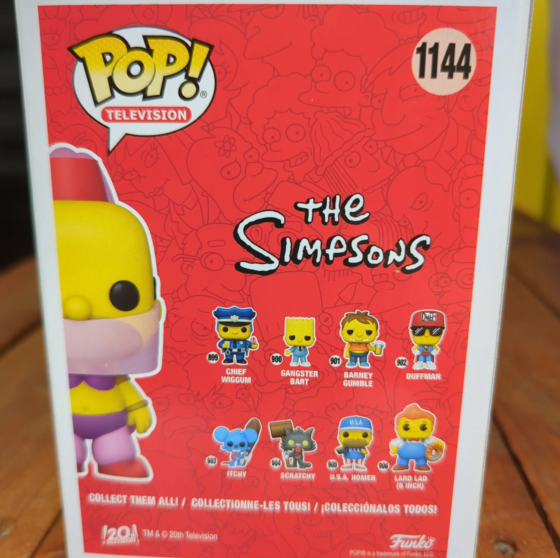 FUNKO POP VINYL BELLY DANCER HOMER 2021 SUMMER CONVENTION 1144 Simpsons - FRENLY BRICKS - Open 7 Days