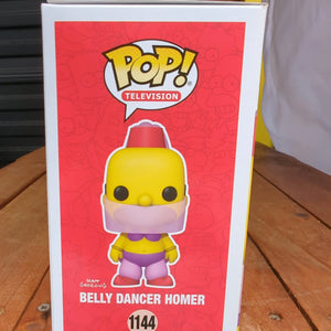 FUNKO POP VINYL BELLY DANCER HOMER 2021 SUMMER CONVENTION 1144 Simpsons - FRENLY BRICKS - Open 7 Days