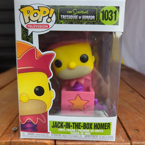 FUNKO POP VINYL THE SIMPSONS JACK-IN-THE-BOX HOMER 1031 - FRENLY BRICKS - Open 7 Days