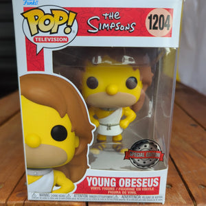 FUNKO POP VINYL THE SIMPSONS YOUNG OBESEUS 1204 - FRENLY BRICKS - Open 7 Days