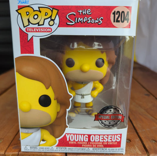 FUNKO POP VINYL THE SIMPSONS YOUNG OBESEUS 1204 - FRENLY BRICKS - Open 7 Days