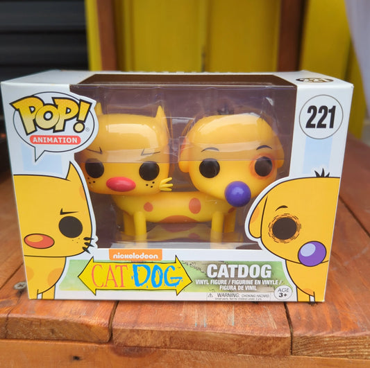 FUNKO POP VINYL CAT DOG 221 Nickelodeon - FRENLY BRICKS - Open 7 Days