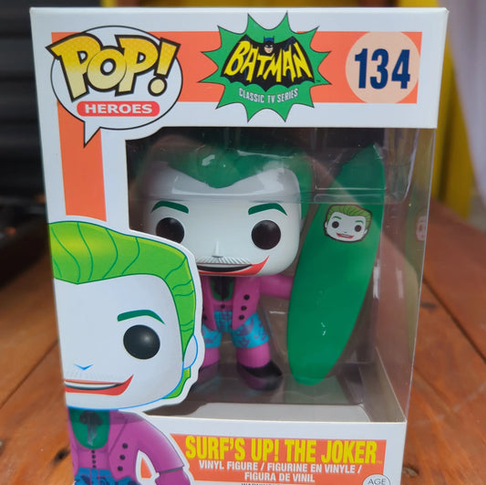 FUNKO POP VINYL SURF'S UP! THE JOKER 134 - FRENLY BRICKS - Open 7 Days