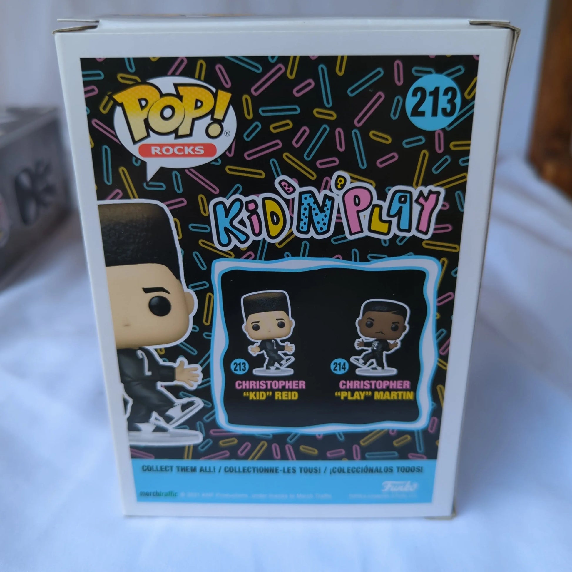 FUNKO POP VINYL Christopher "Kid" Reid 213 Kid'N'Play - FRENLY BRICKS - Open 7 Days