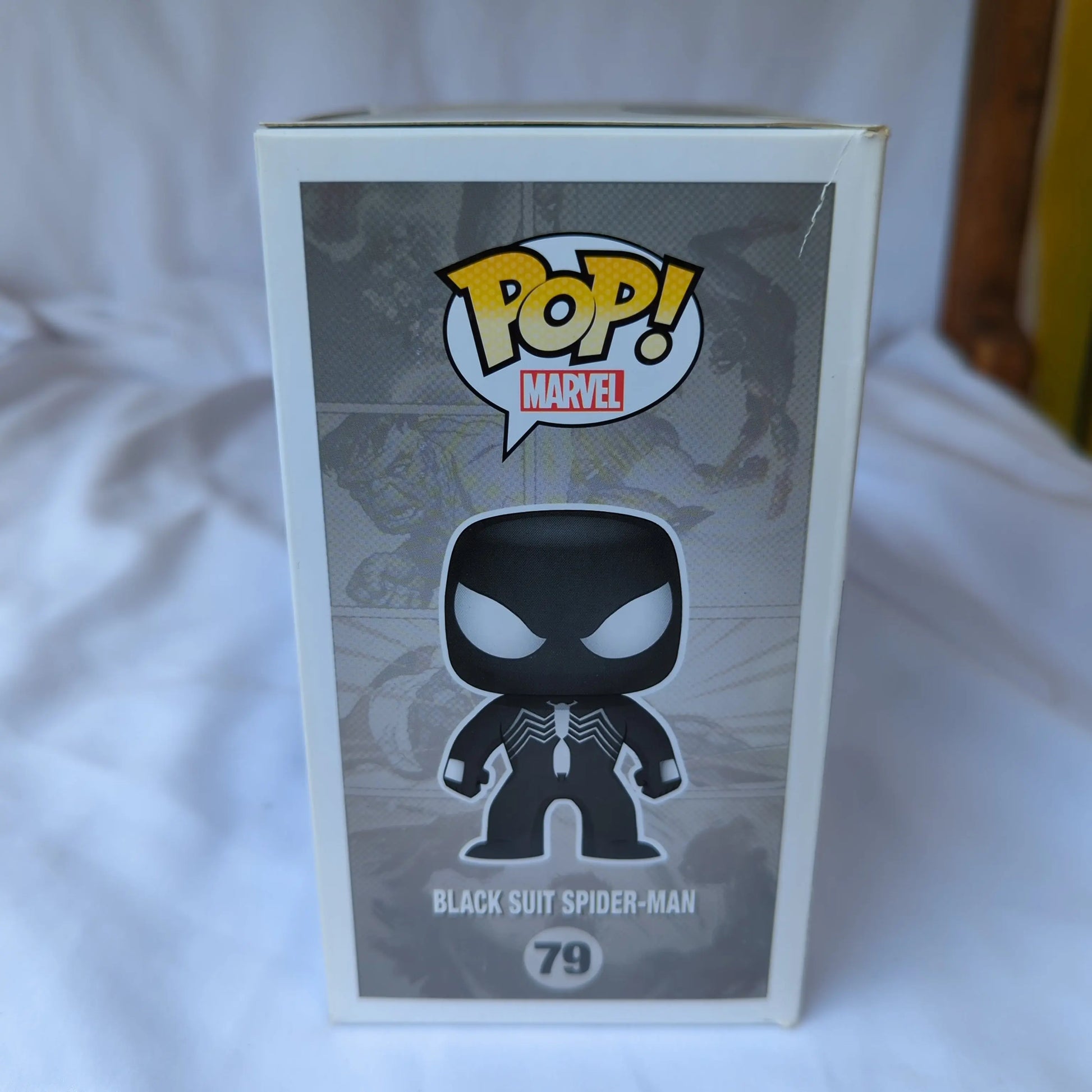 FUNKO POP VINYL Black Suit Spider-Man GLOW Marvel - FRENLY BRICKS - Open 7 Days