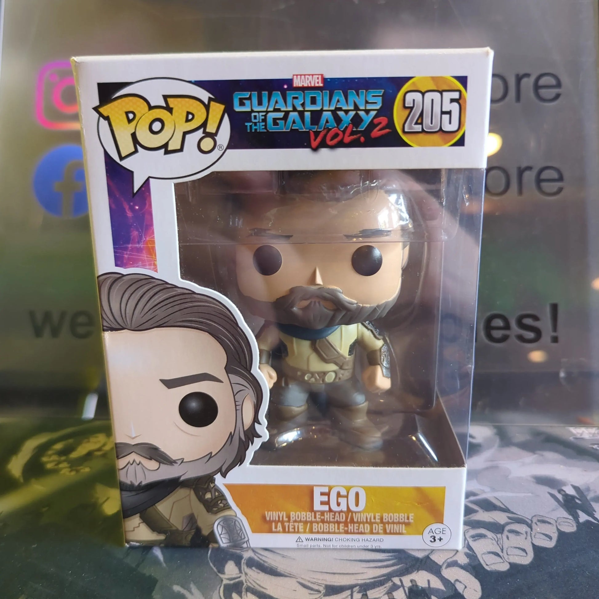 FUNKO POP VINYL EGO 205 Marvel Guardians of the Galaxy - FRENLY BRICKS - Open 7 Days