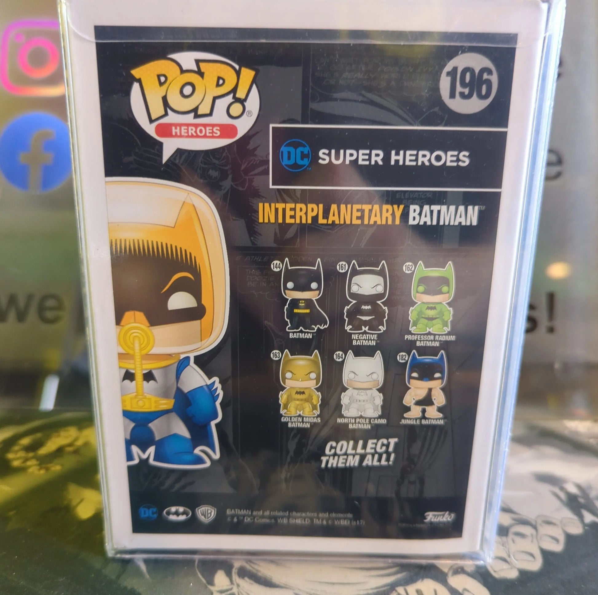 FUNKO POP VINYL BATMAN INTERPLANETARY 196 UMBILICAL BATMAN - FRENLY BRICKS - Open 7 Days