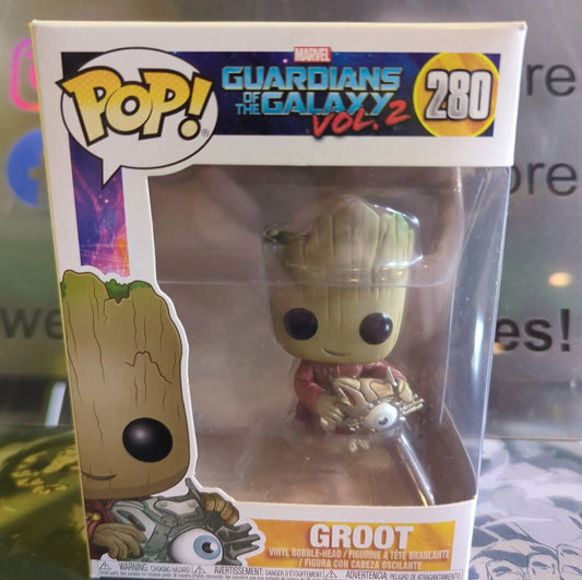 FUNKO POP VINYL GROOT 280 GUARDIANS OF THE GALAXY - FRENLY BRICKS - Open 7 Days