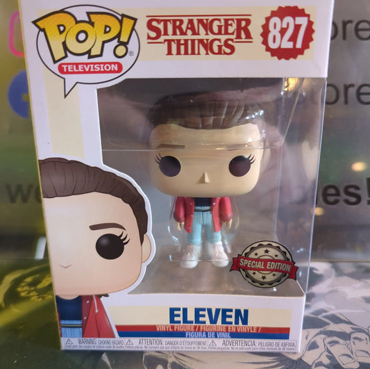 FUNKO POP VINYL STRANGER THINGS 827 ELEVEN - FRENLY BRICKS - Open 7 Days