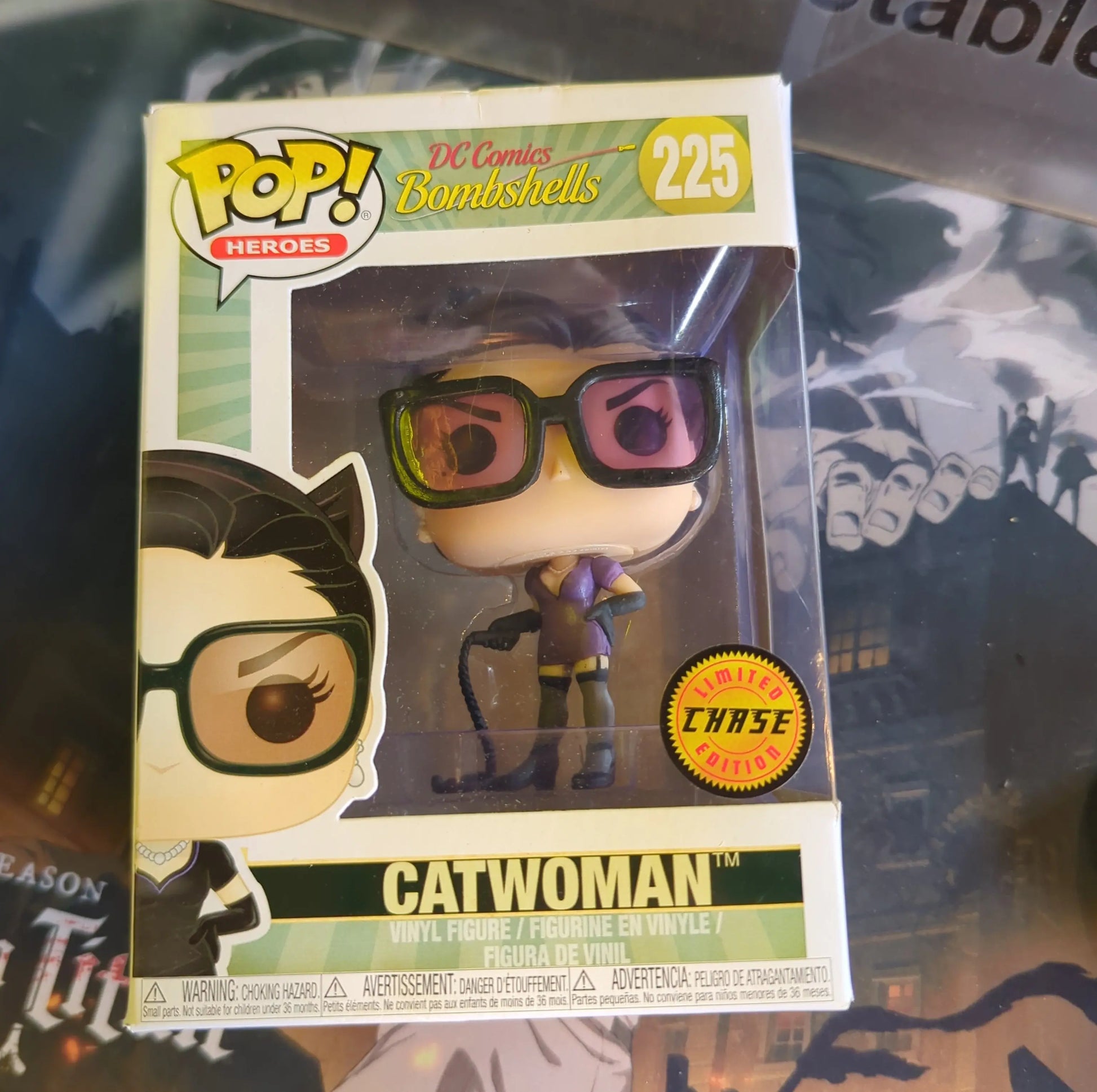 FUNKO POP VINYL Catwoman CHASE 225 - FRENLY BRICKS - Open 7 Days