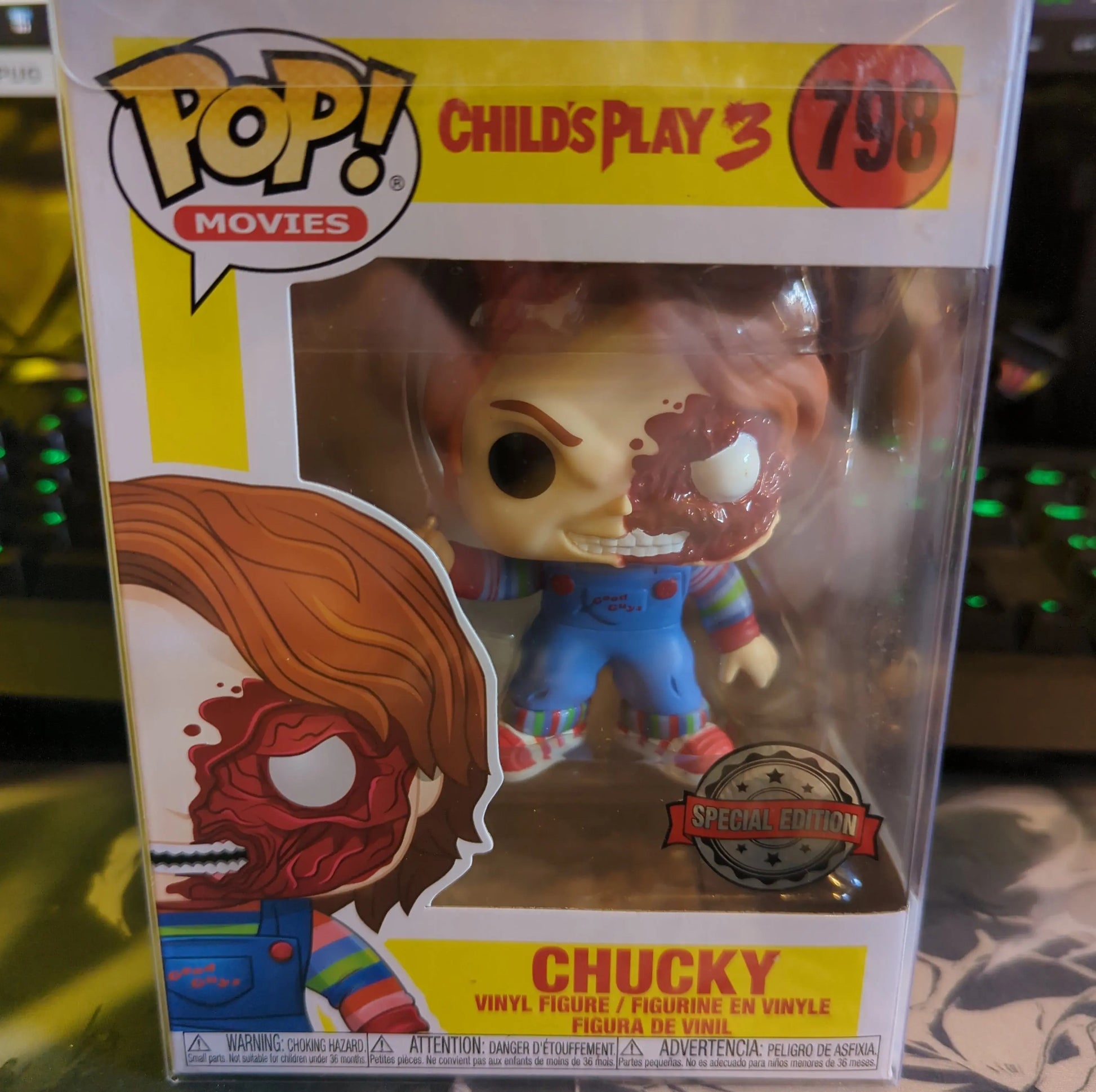 FUNKO POP VINYL CHUCKY 798 CHILD'S PLAY 3 - FRENLY BRICKS - Open 7 Days