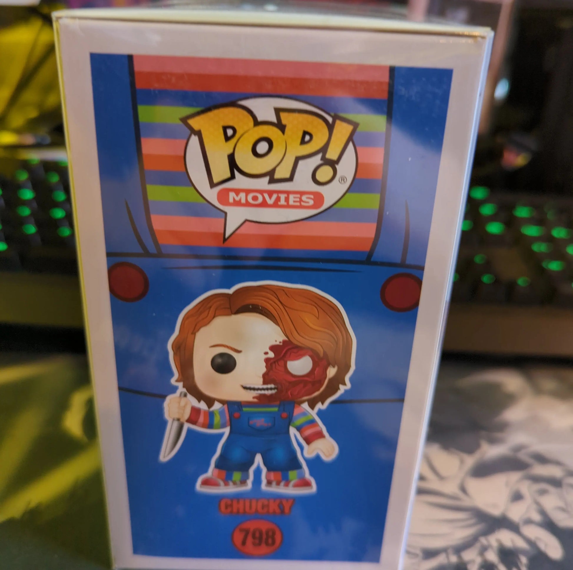 FUNKO POP VINYL CHUCKY 798 CHILD'S PLAY 3 - FRENLY BRICKS - Open 7 Days