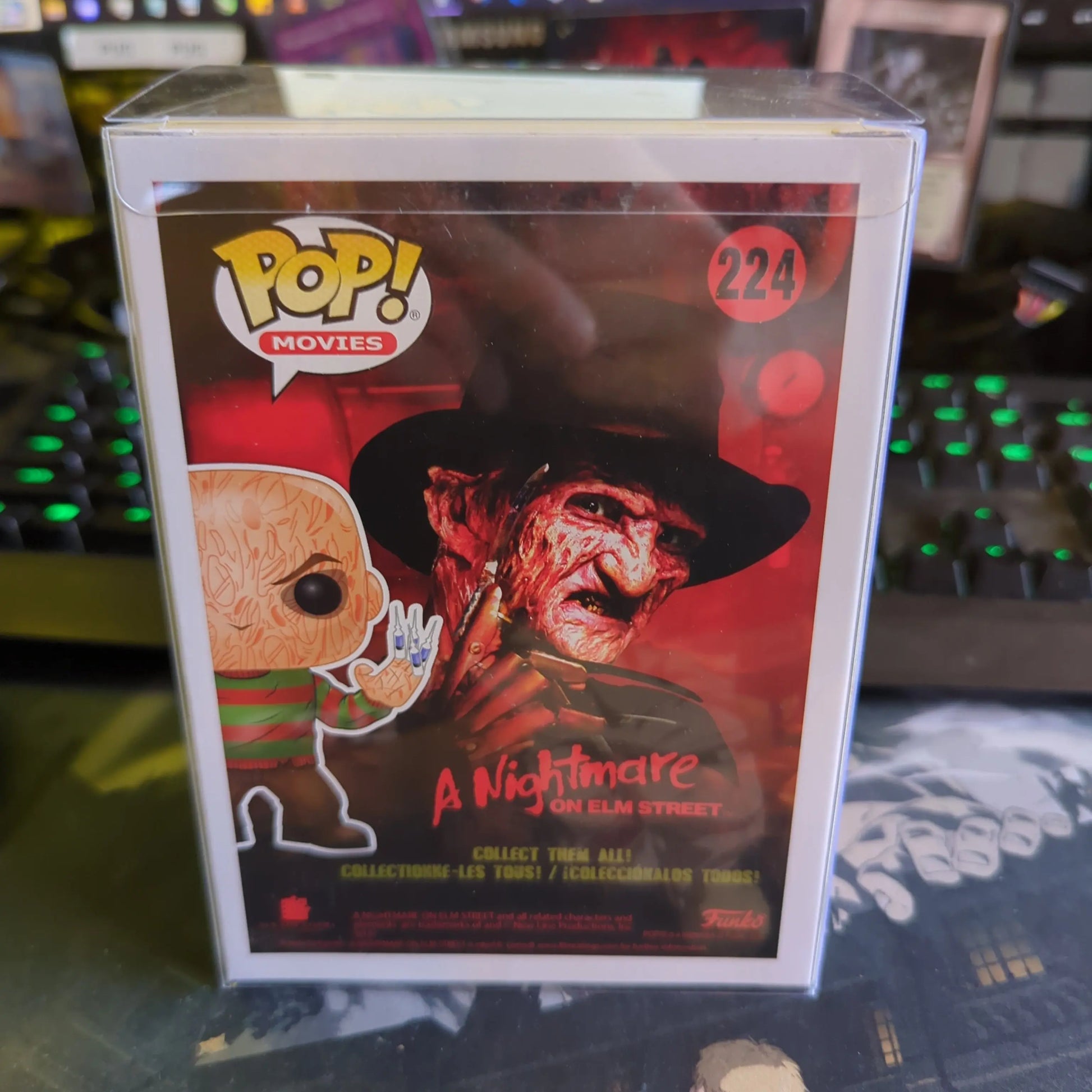 FUNKO POP VINYL FREDDY KRUEGER 224 Horror - FRENLY BRICKS - Open 7 Days