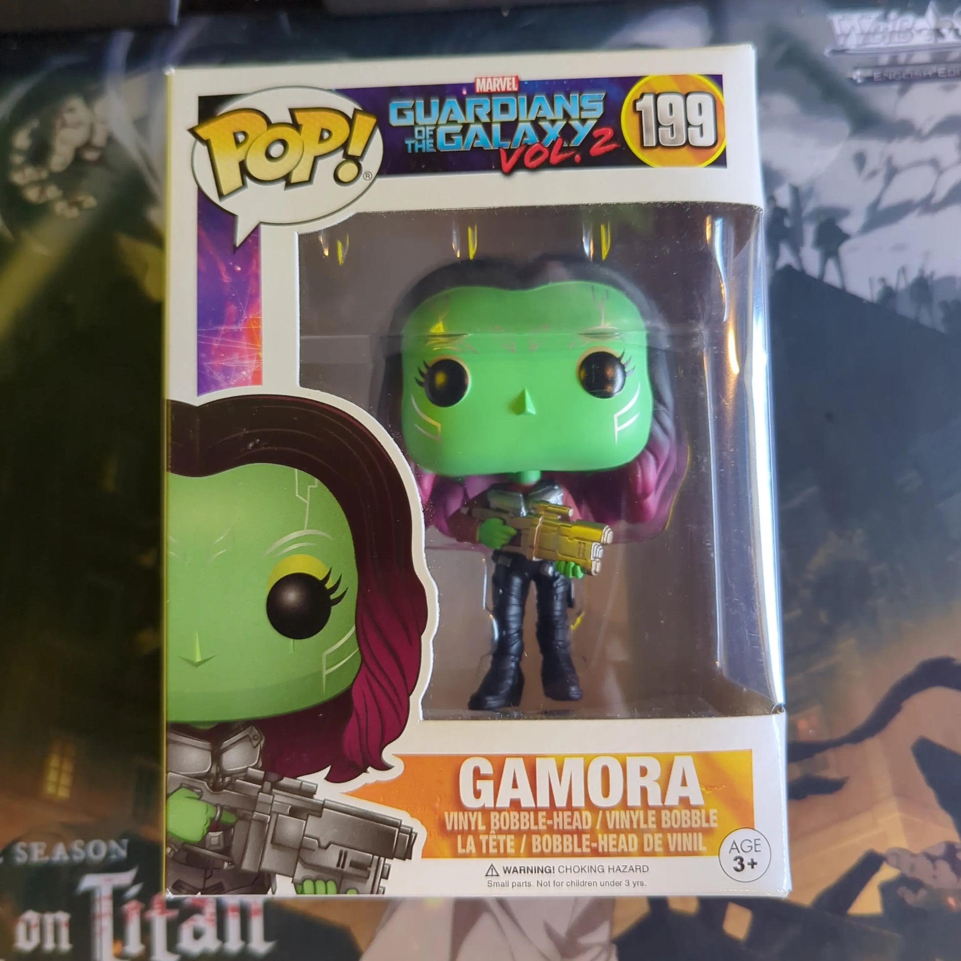 FUNKO POP VINYL GAMORA 199 Guardians of the Galaxy Marvel - FRENLY BRICKS - Open 7 Days