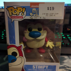 FUNKO POP VINYL Stimpy Ren & Stimpy 165 - FRENLY BRICKS - Open 7 Days