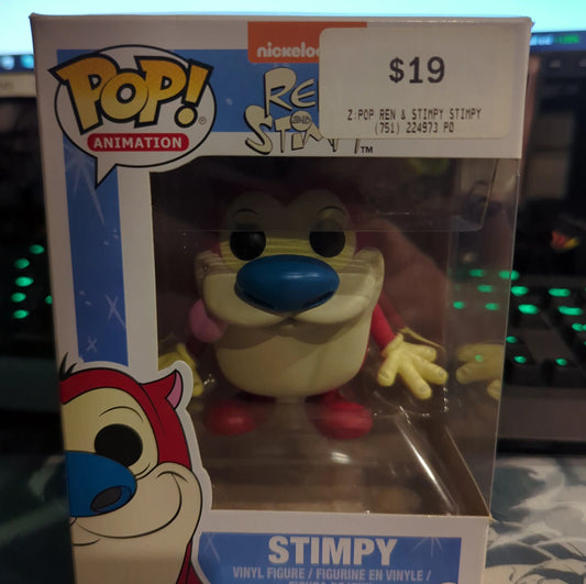 FUNKO POP VINYL Stimpy Ren & Stimpy 165 - FRENLY BRICKS - Open 7 Days