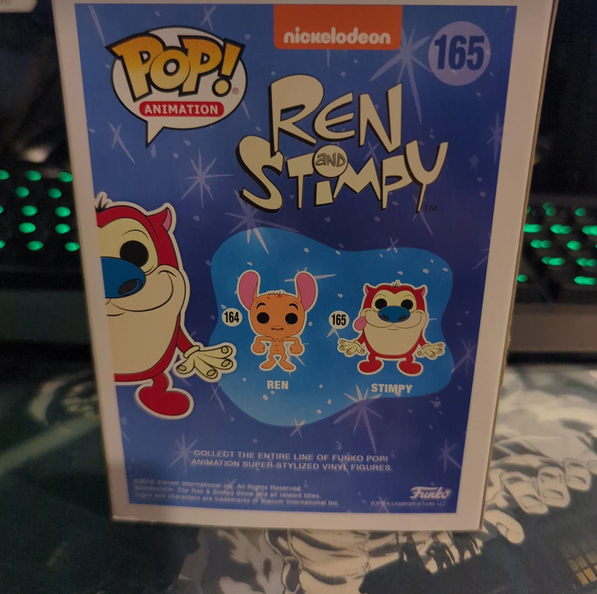 FUNKO POP VINYL Stimpy Ren & Stimpy 165 - FRENLY BRICKS - Open 7 Days