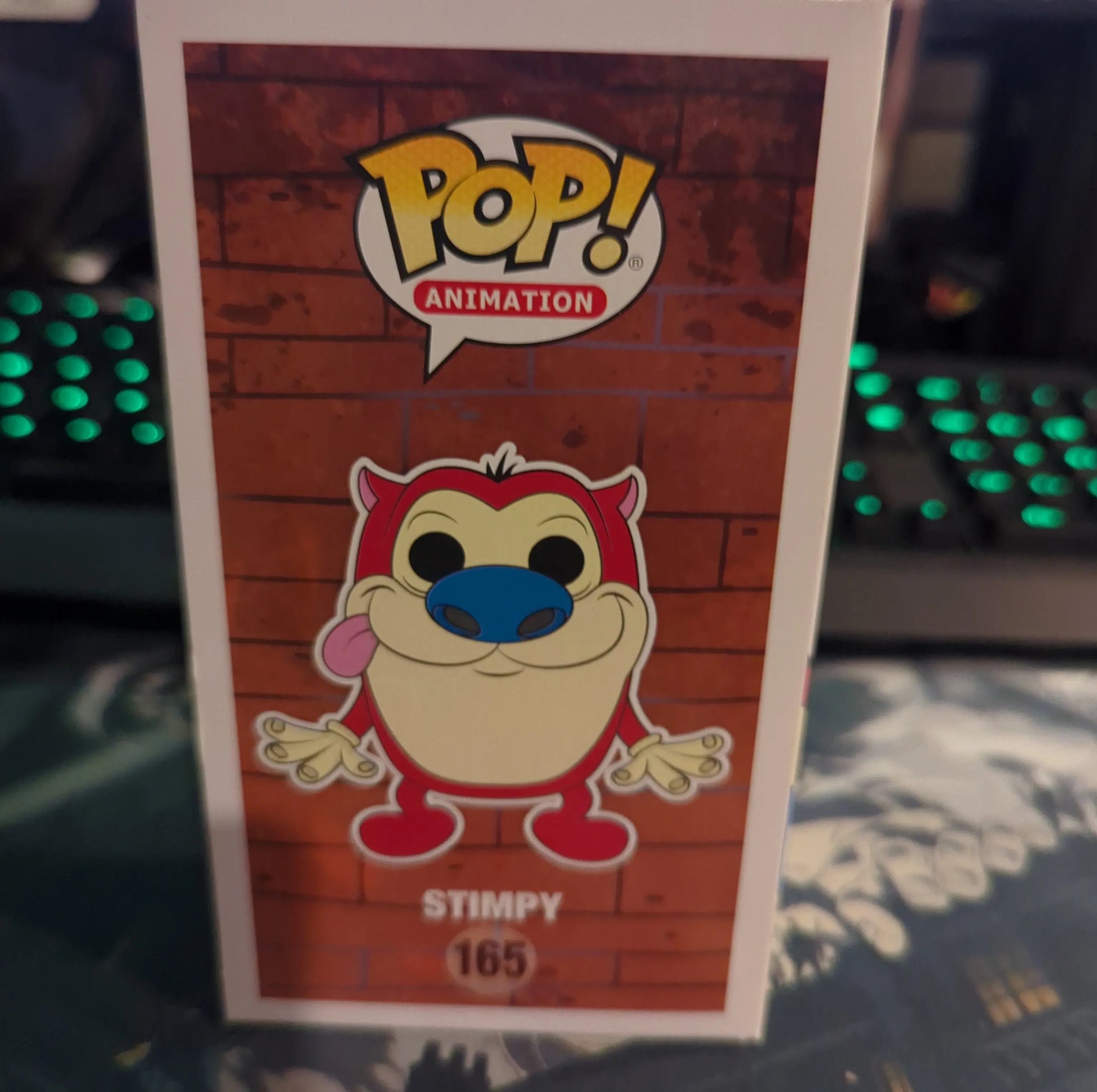 FUNKO POP VINYL Stimpy Ren & Stimpy 165 - FRENLY BRICKS - Open 7 Days