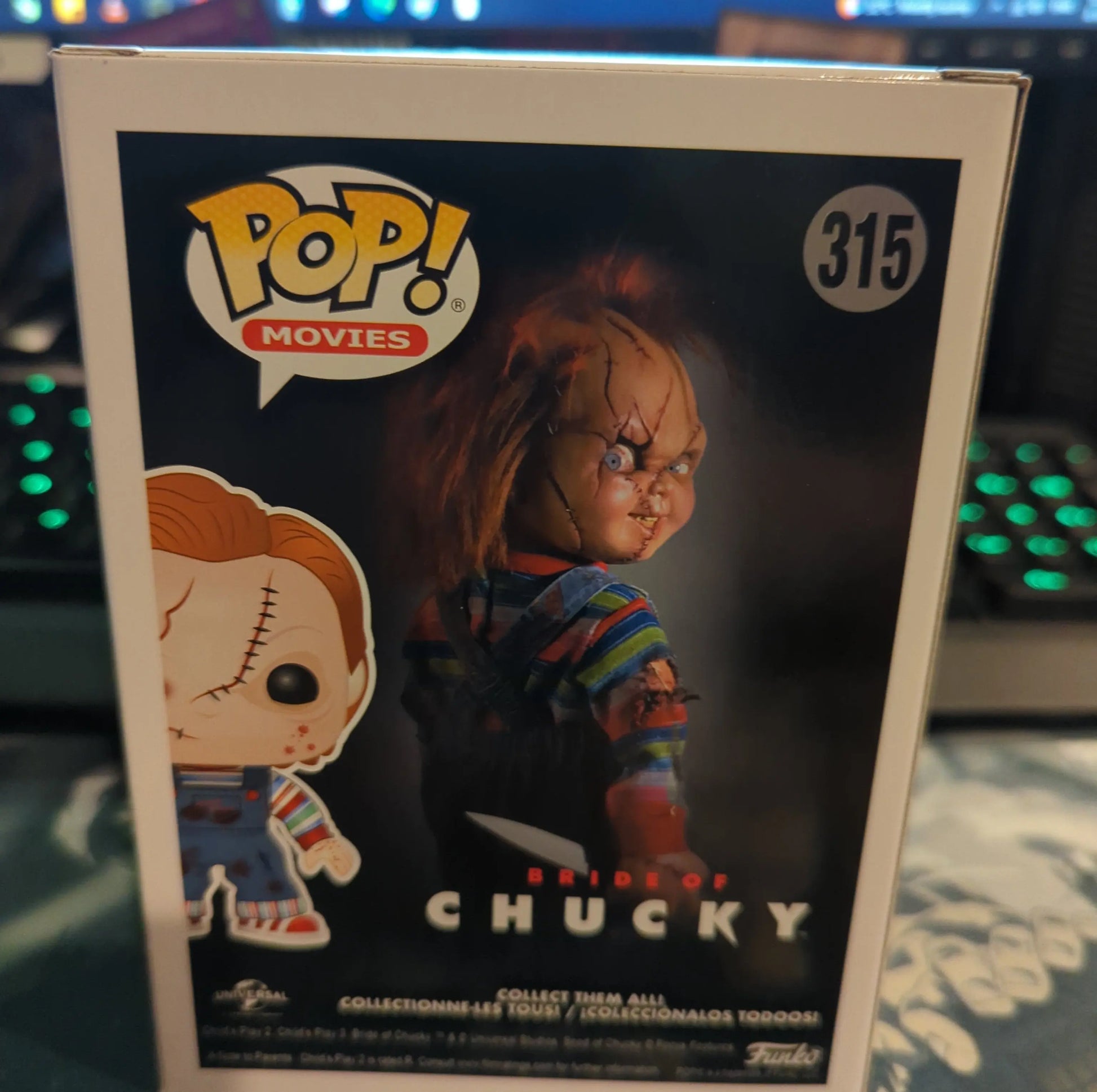 FUNKO POP VINYL CHUCKY Bride of Chucky 315 Horror - FRENLY BRICKS - Open 7 Days