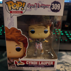 FUNKO POP VINYL Cyndi Lauper 309 Rocks - FRENLY BRICKS - Open 7 Days