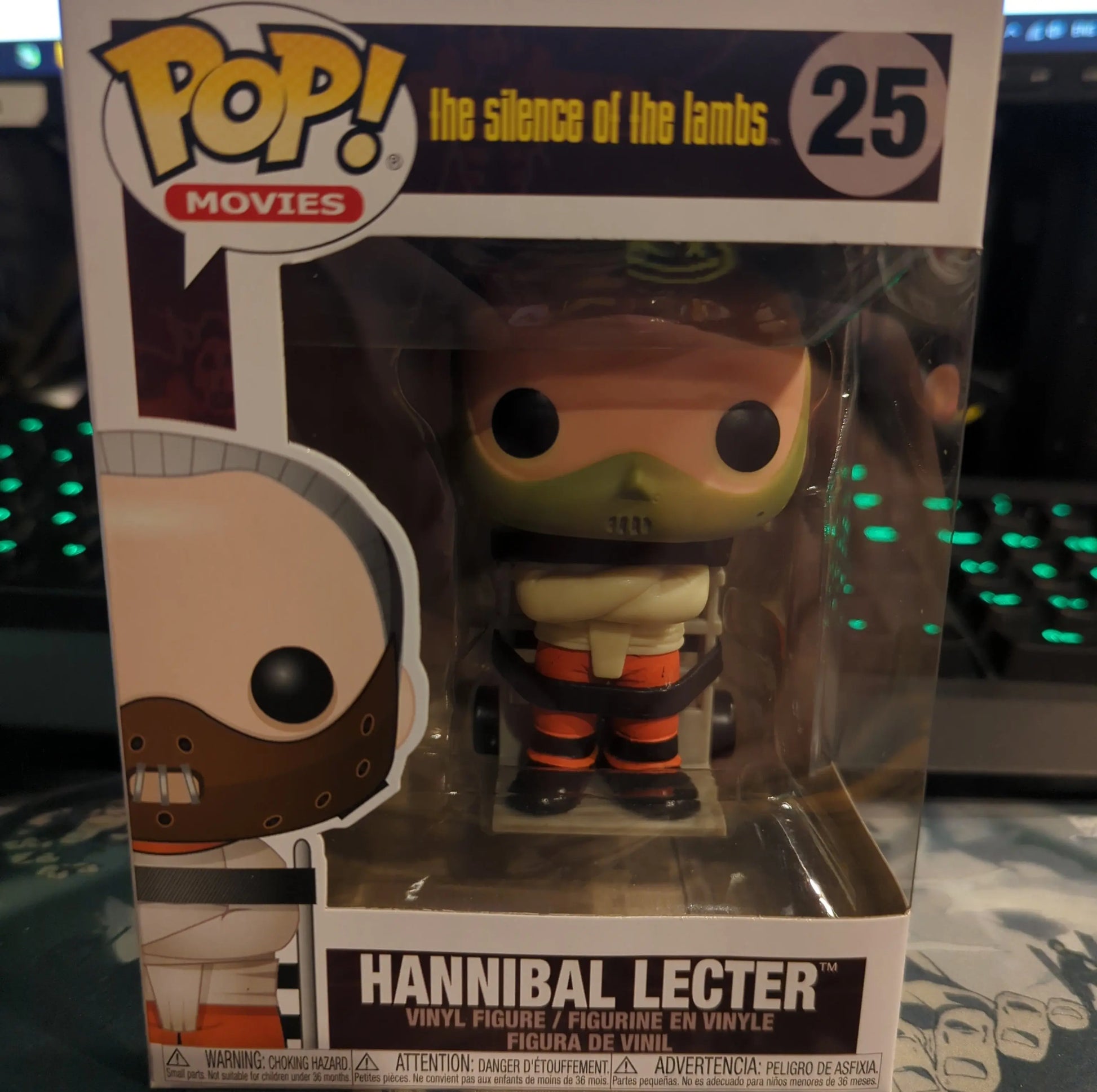 FUNKO POP VINYL Hannibal Lecter 25 Silence of the Lambs - FRENLY BRICKS - Open 7 Days