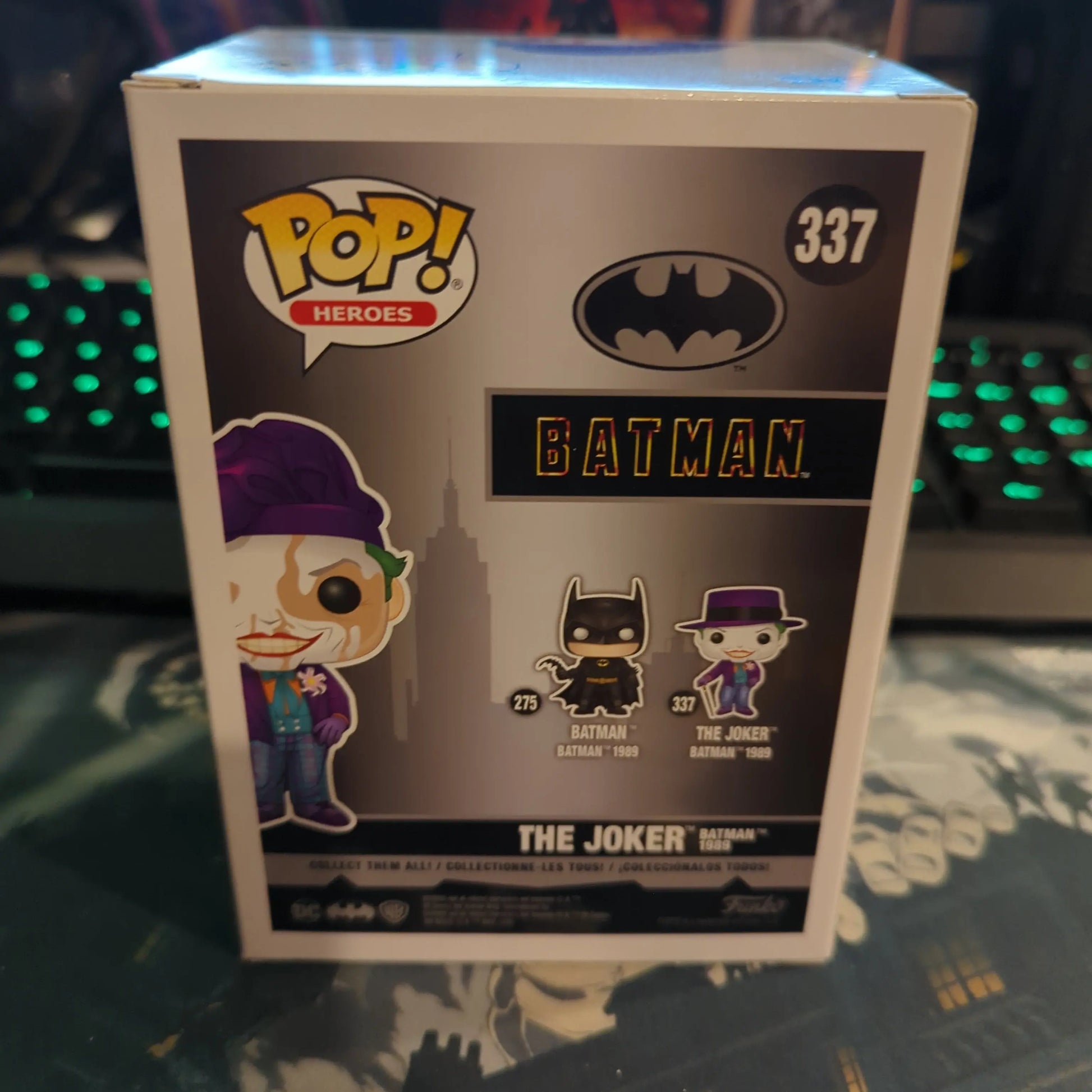 FUNKO POP VINYL The Joker 337 Chase Batman 1989 - FRENLY BRICKS - Open 7 Days