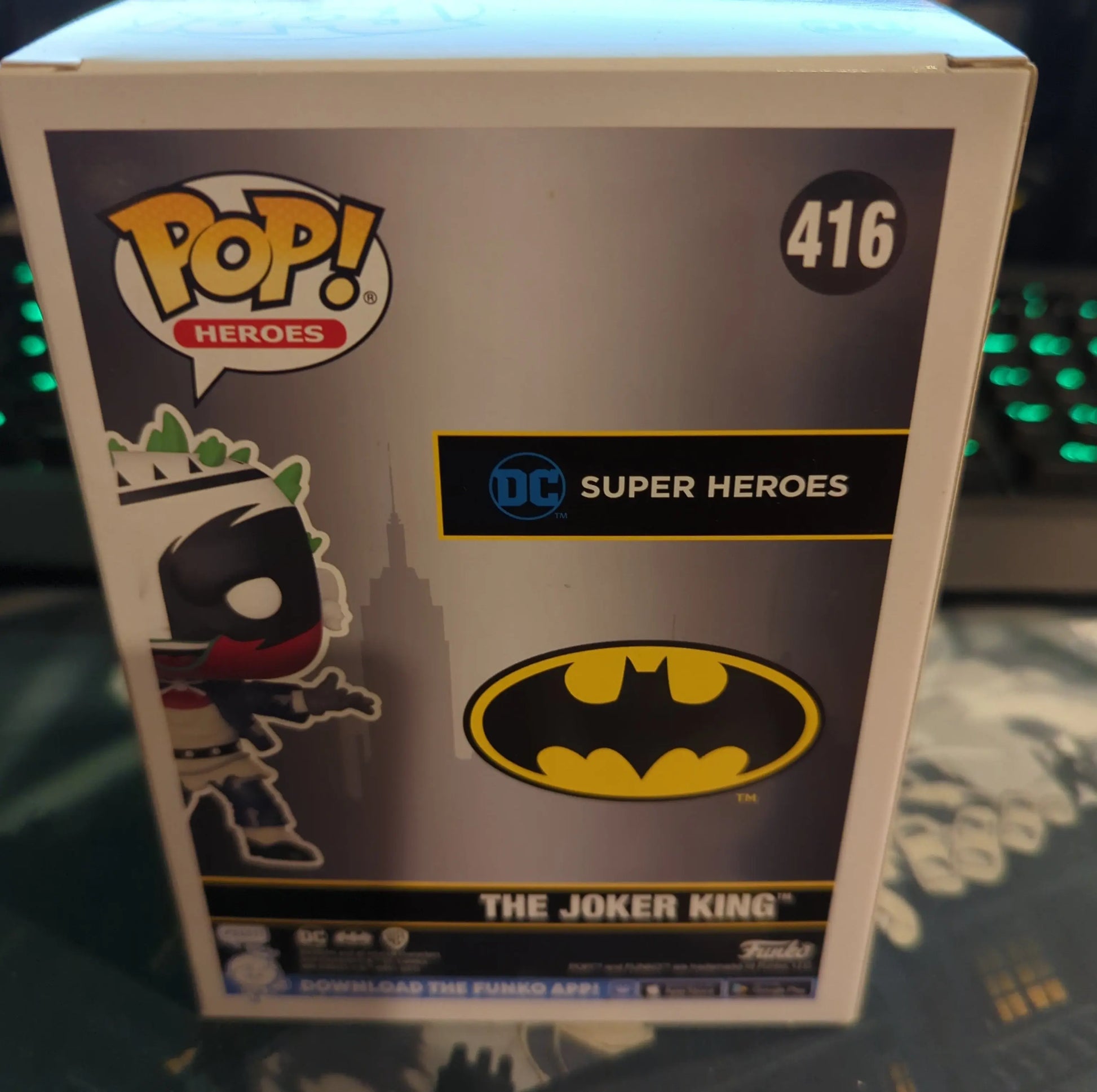 FUNKO POP VINYL The Joker King 416 Batman - FRENLY BRICKS - Open 7 Days