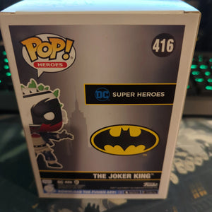 FUNKO POP VINYL The Joker King 416 Batman - FRENLY BRICKS - Open 7 Days