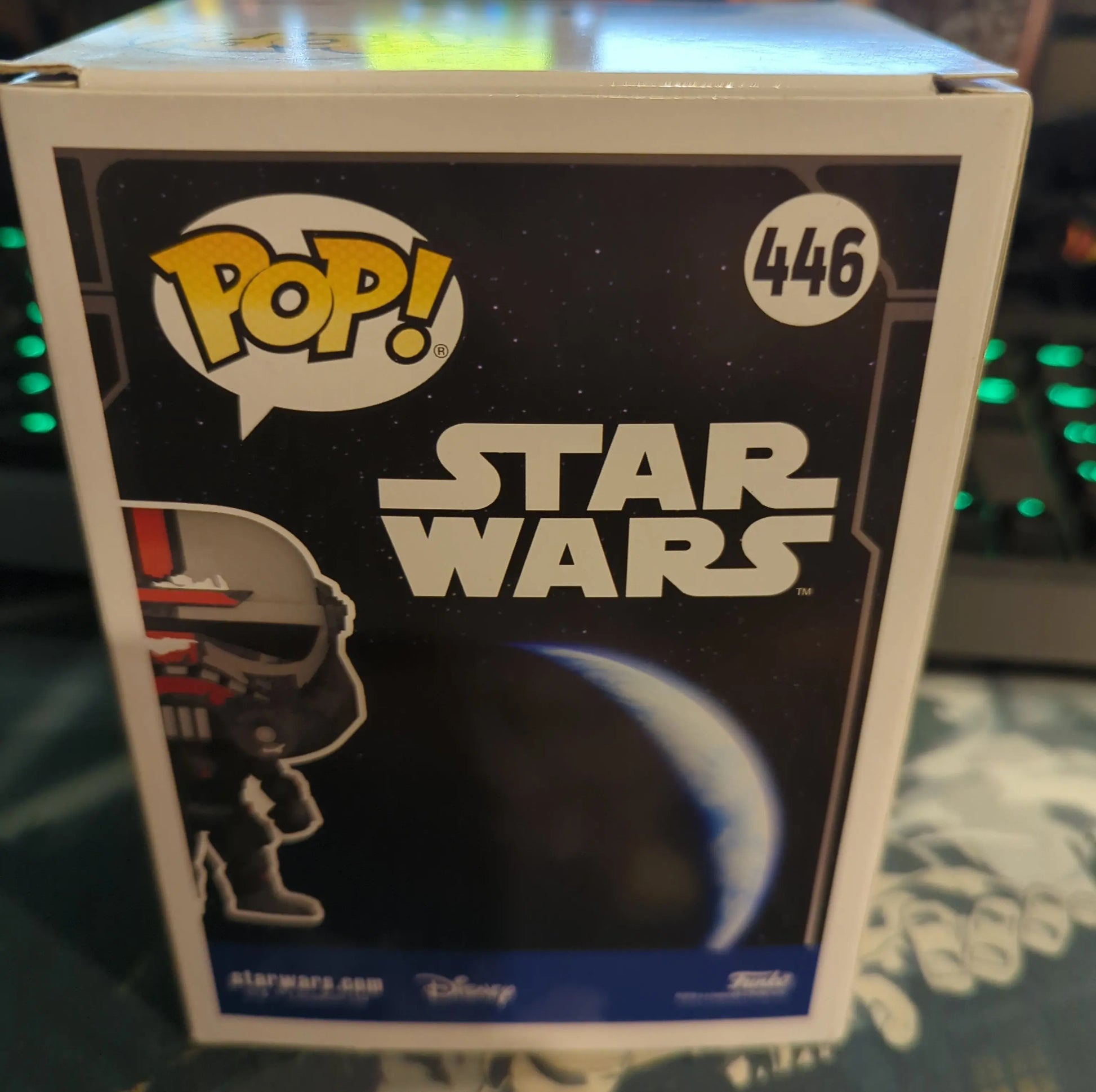 FUNKO POP VINYL STAR Wars Hunter (KAMINO) 446 - FRENLY BRICKS - Open 7 Days