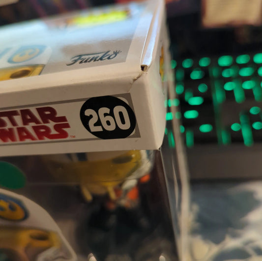 FUNKO POP VINYL C'AI THRENALLI 260  Star Wars - FRENLY BRICKS - Open 7 Days