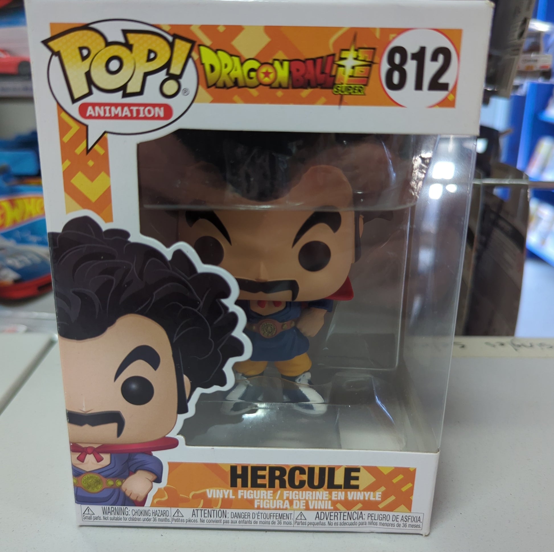 FUNKO POP VINYL - Hercule - 812 - DragonBall - Anime - FRENLY BRICKS - Open 7 Days