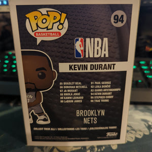 FUNKO POP VINYL - Kevin Durant - 94 - Nets FRENLY BRICKS