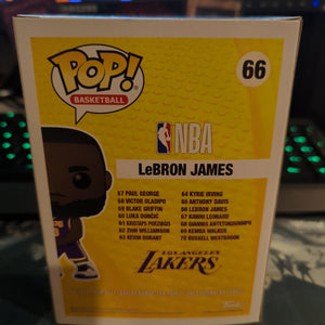 FUNKO POP VINYL - LeBron James - 66 - Lakers - NBA FRENLY BRICKS