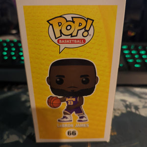 FUNKO POP VINYL - LeBron James - 66 - Lakers - NBA FRENLY BRICKS