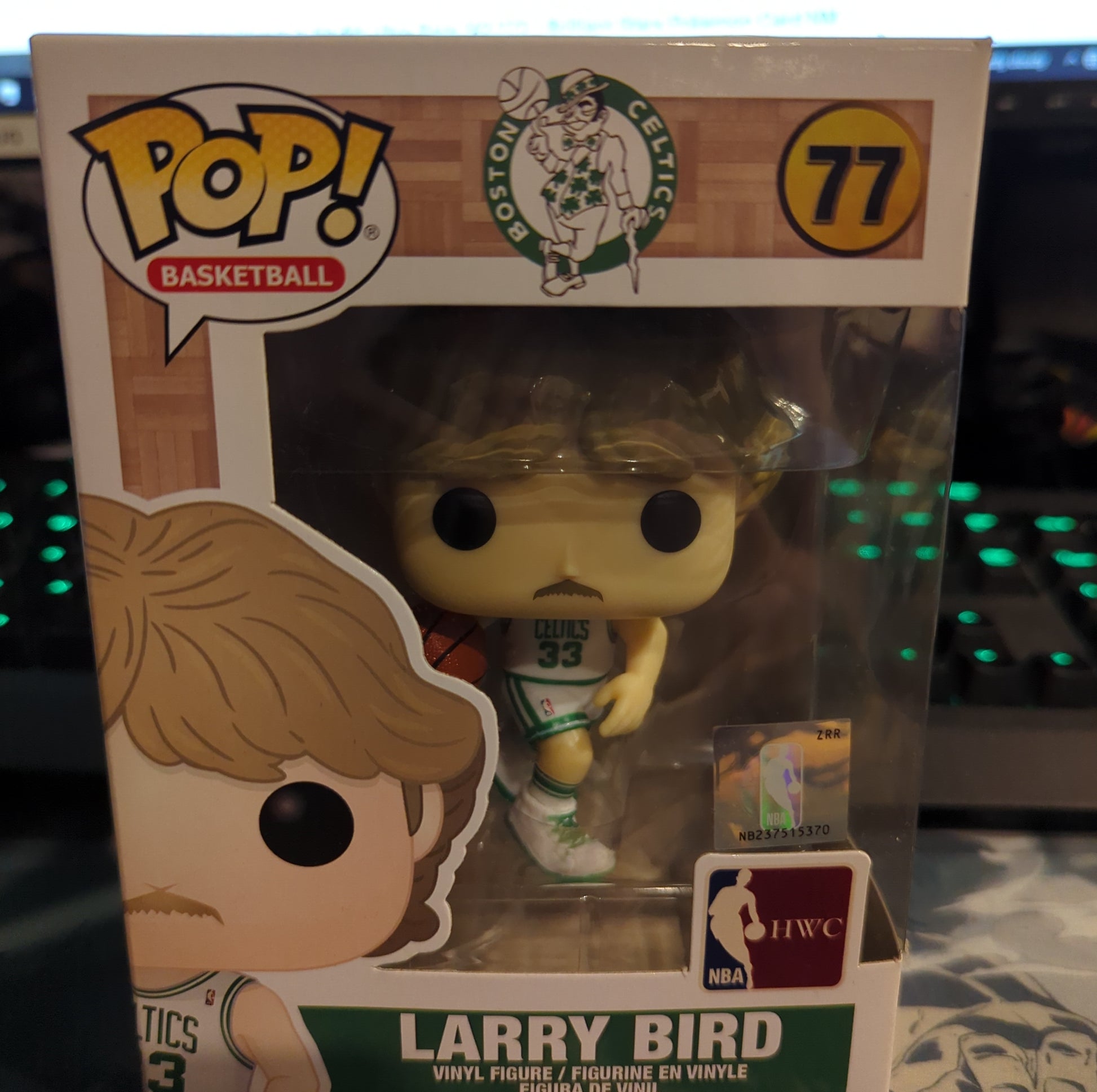 FUNKO POP VINYL - LARRY BIRD - 77 - CELTICS FRENLY BRICKS