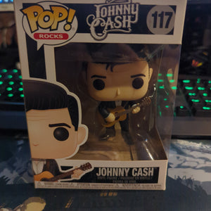 FUNKO POP VINYL - Johnny Cash - 117 - Music FRENLY BRICKS