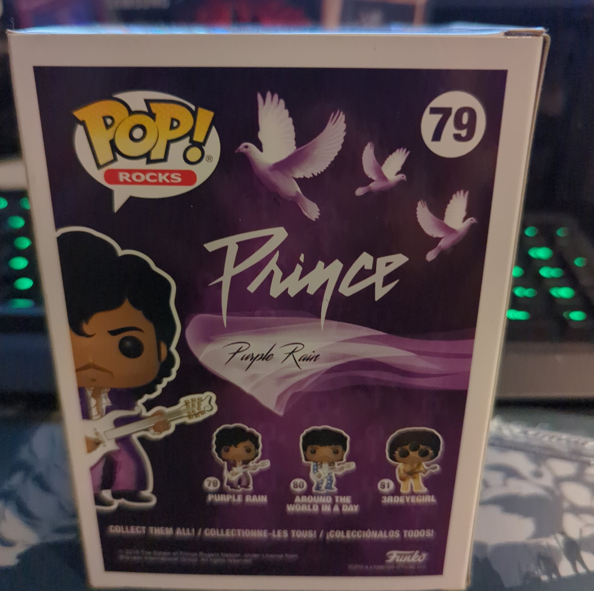 FUNKO POP VINYL - Prince - 79 - Rocks FRENLY BRICKS