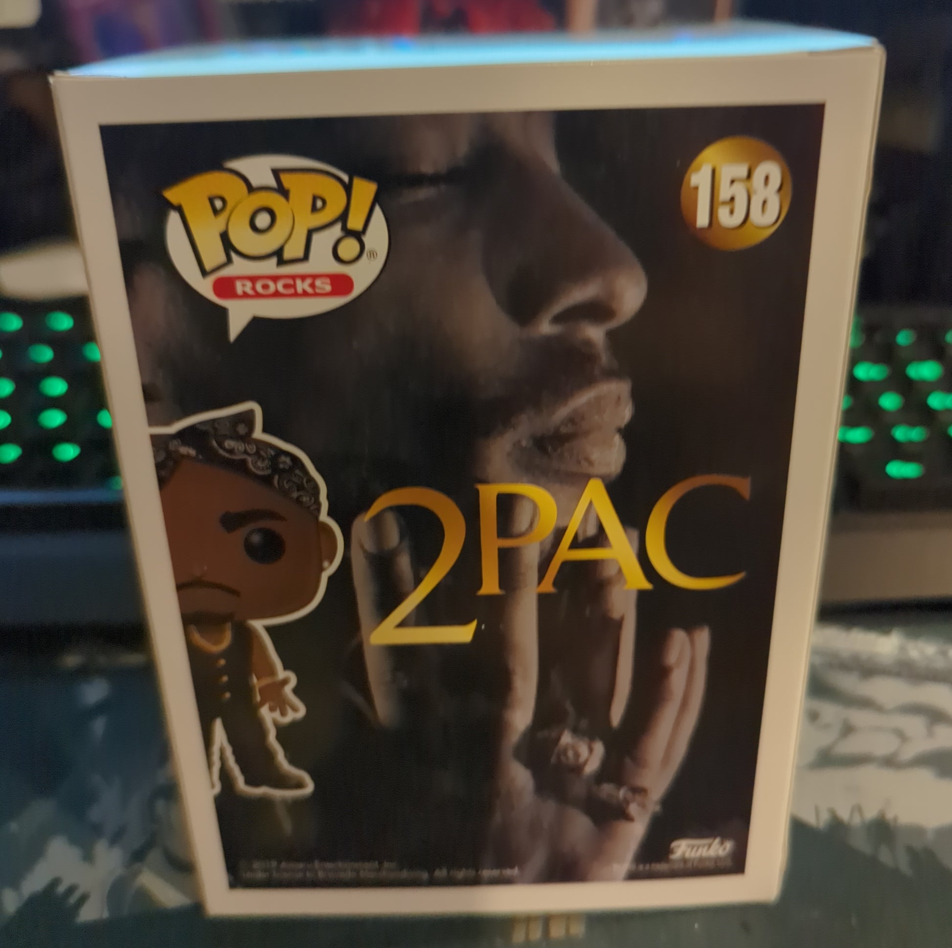 FUNKO POP VINYL - TUPAC SHAKUR - 158 - 2 PAC FRENLY BRICKS