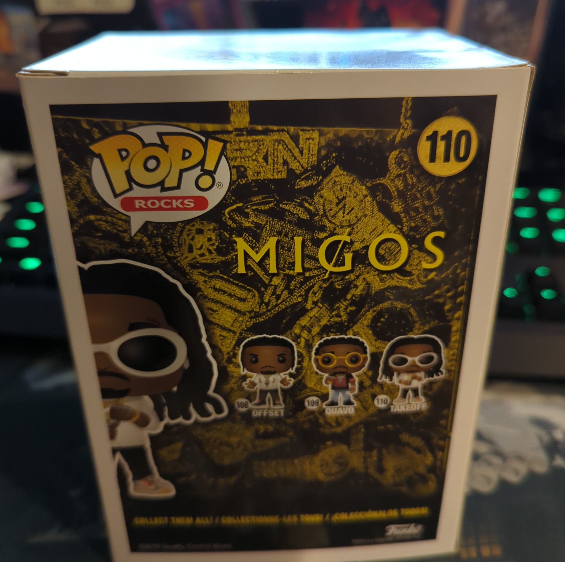 FUNKO POP VINYL - Rocks - Migos - 110 FRENLY BRICKS