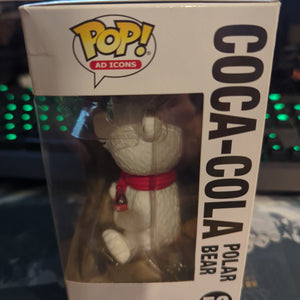 FUNKO POP VINYL - Coca Cola Polar Bear - 58 - AdIcons FRENLY BRICKS