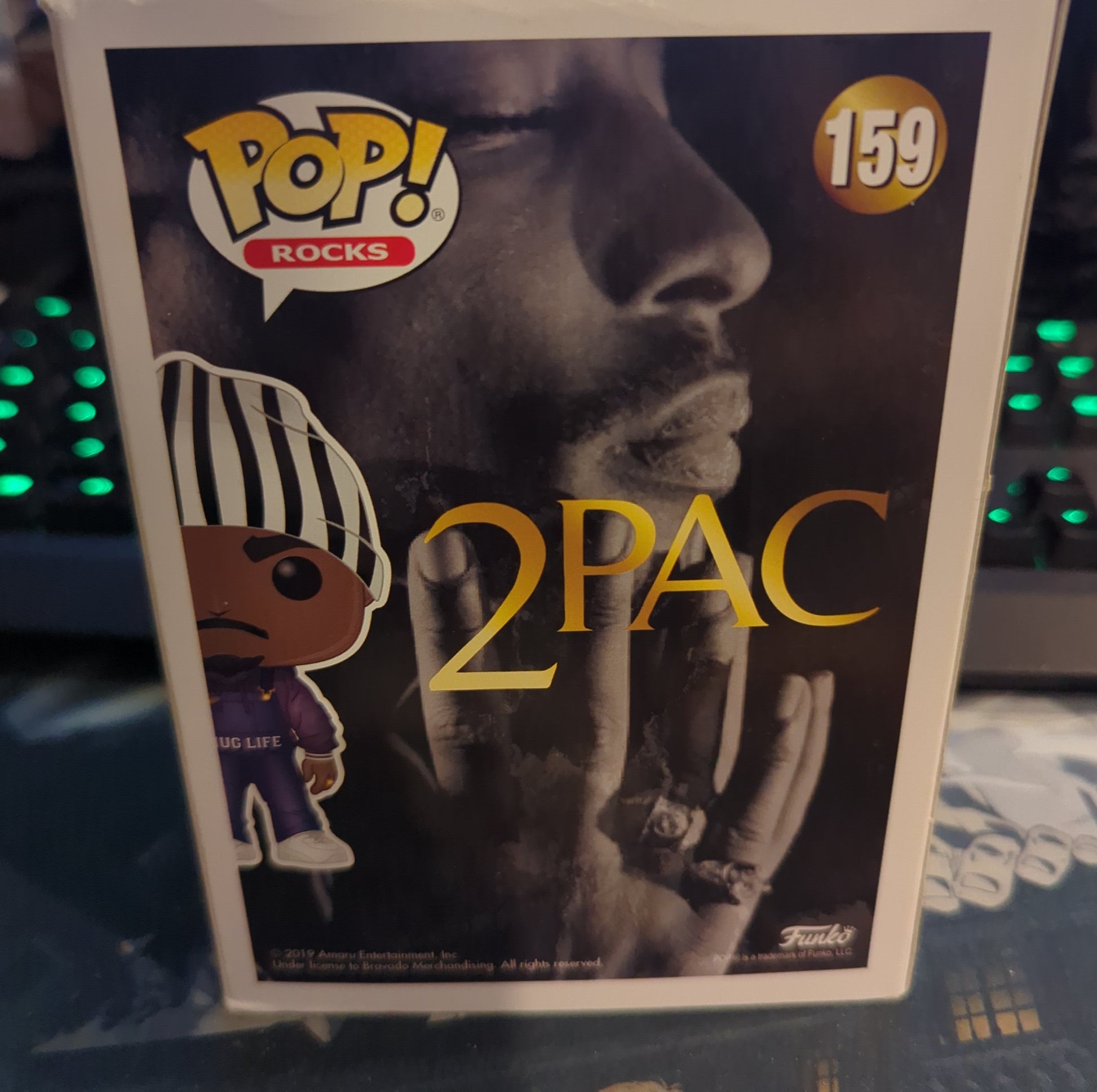 FUNKO POP VINYL - Tupac SHAKUR - 159 - 2PAC FRENLY BRICKS